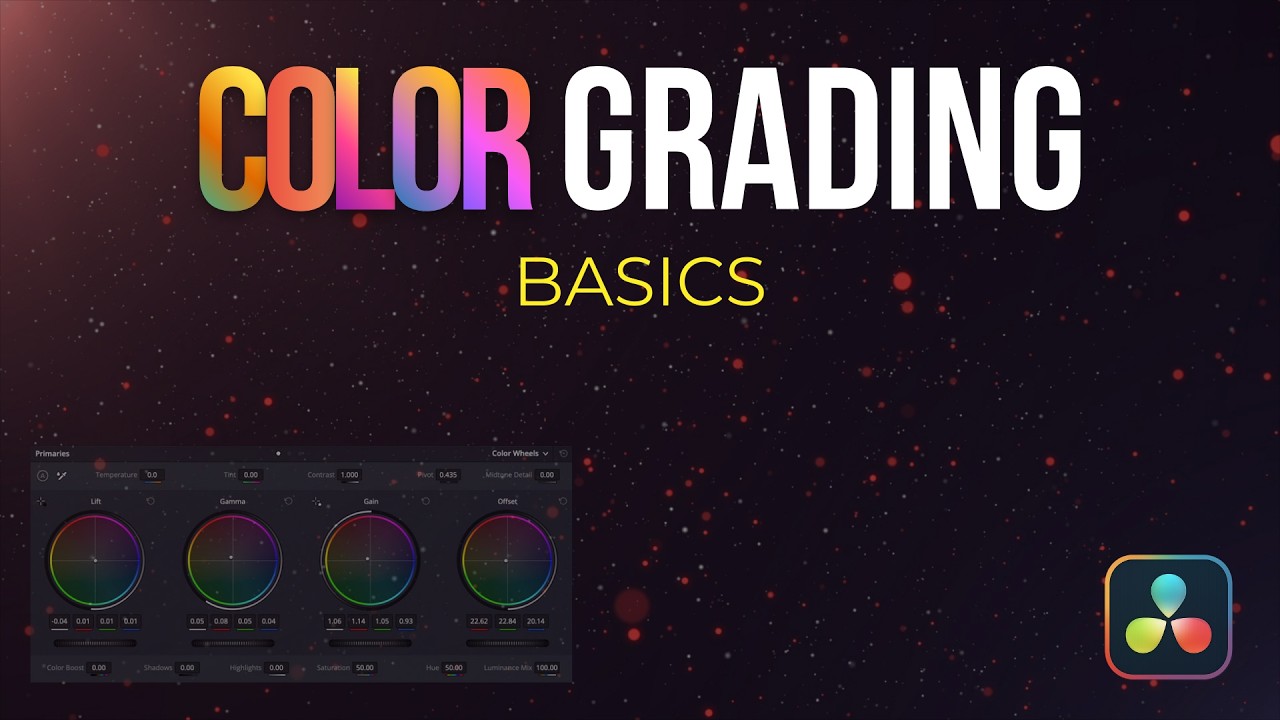 DaVinci Resolve Color Grading for Beginners | Color Wheels & Scopes Explained