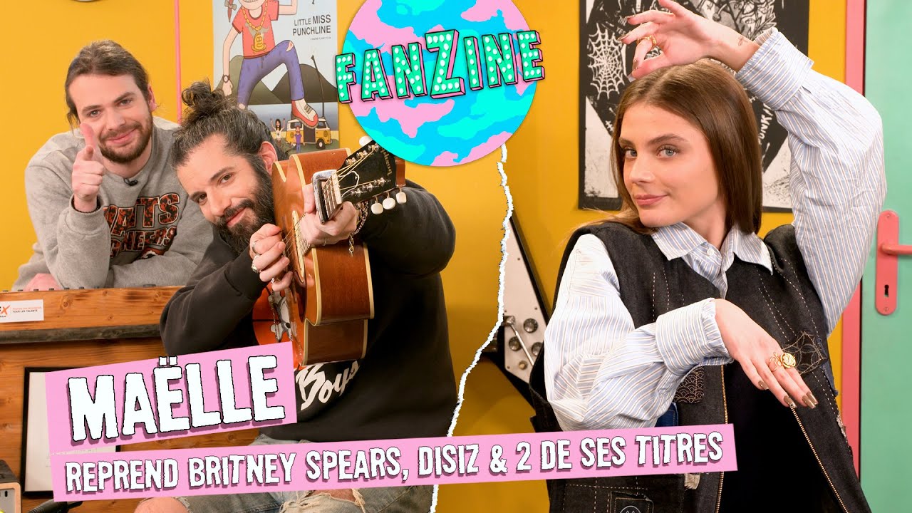 Fanzine : Ma&euml;lle reprend Britney Spears, Disiz, et deux de ses titres avec Waxx & C.Cole