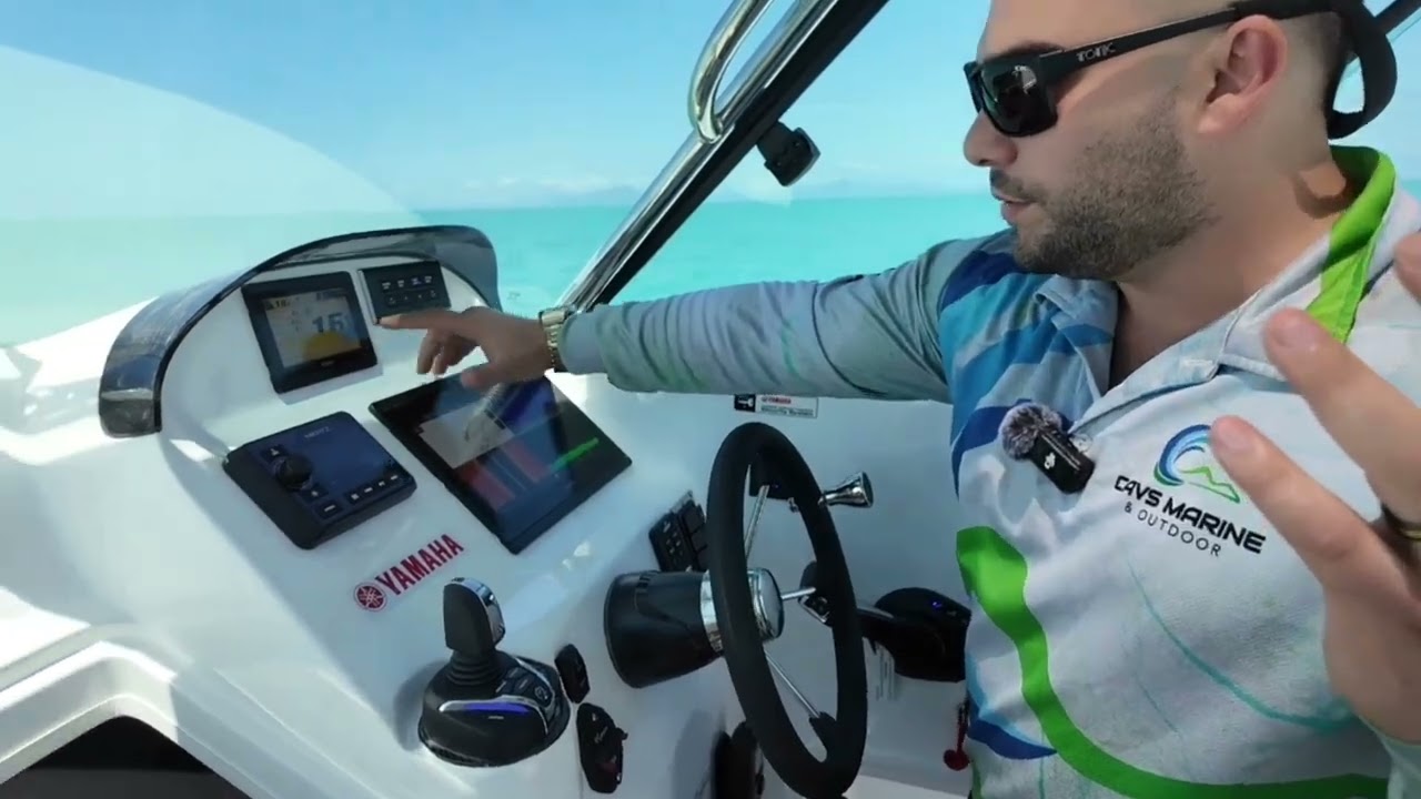 Yamaha HELM Master EX Track point and Fish point making boating a breeze