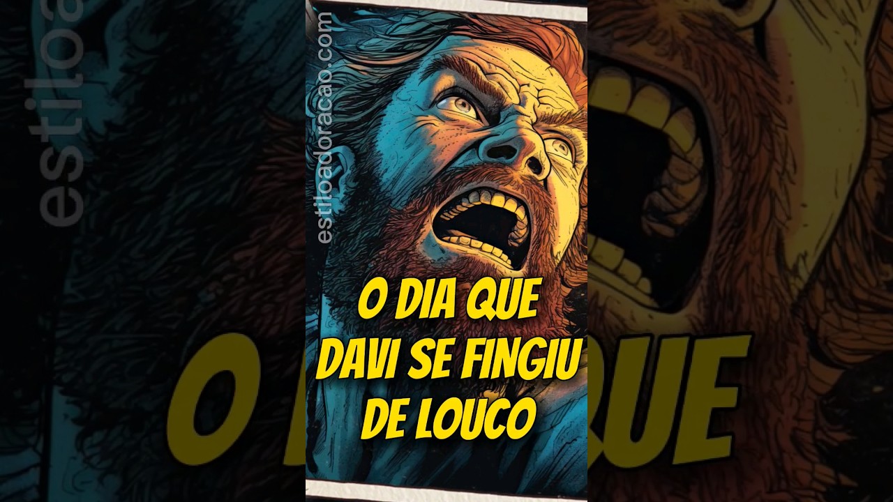 O DIA QUE DAVI FINGIU SER LOUCO NA B&Iacute;BLIA #shorts