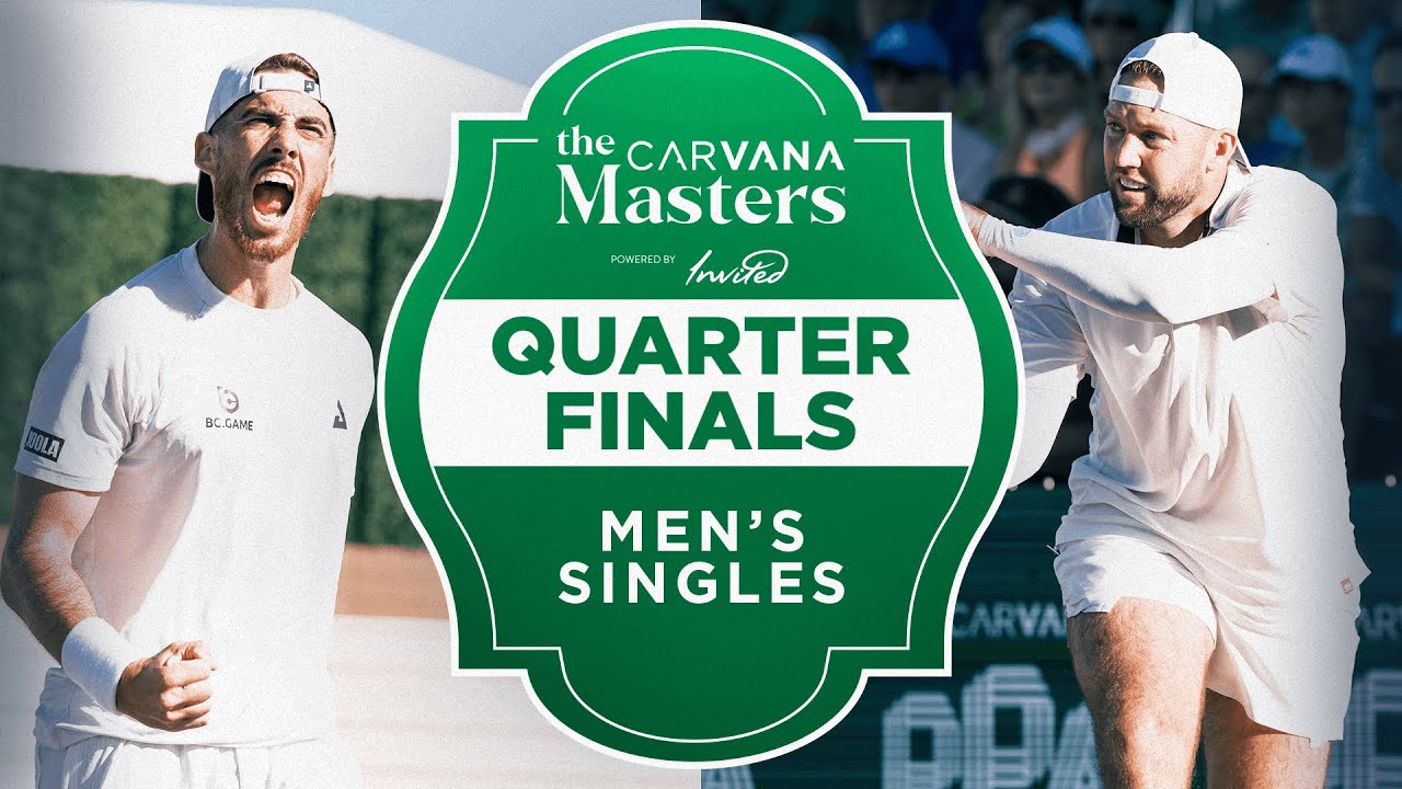 Federico Staksrud vs Jack Sock at the The Carvana Masters