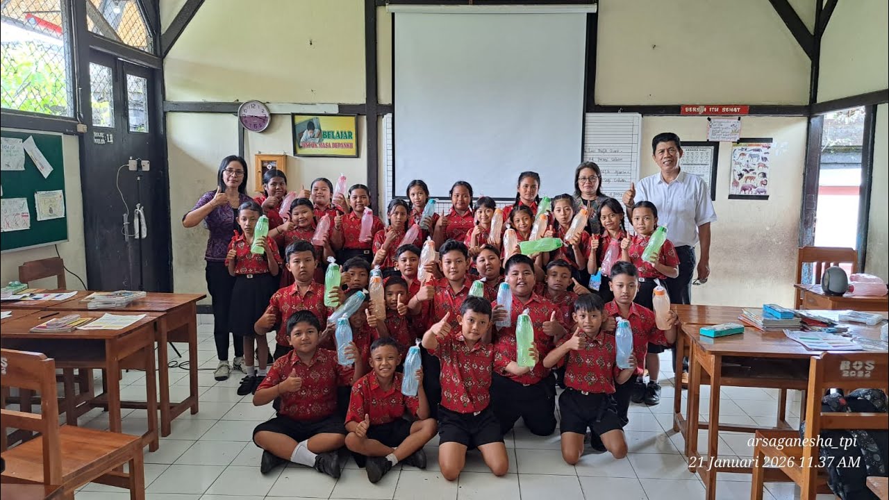 Aksi BALISTA di SD Negeri 1 Bajera, Kec. Selemadeg, Tabanan-Bali (Rabu, 21 Januari 2026)