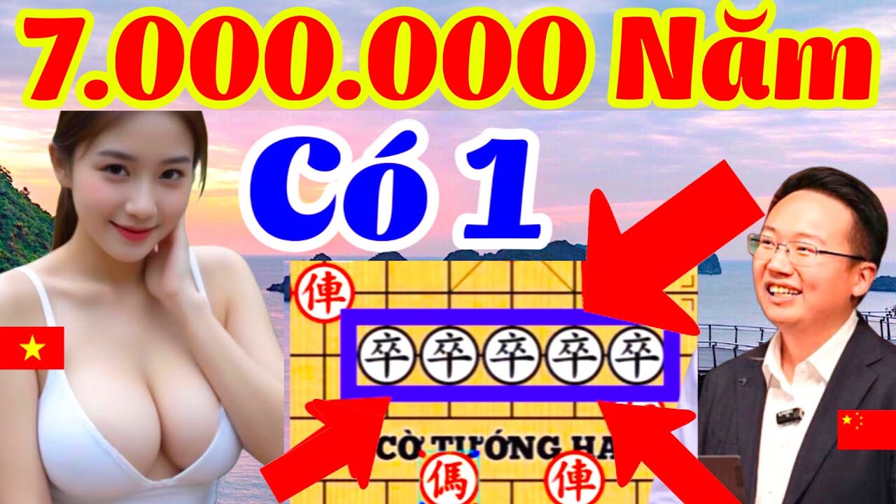 7.000.000 Năm Có 1 Ván. Đi5 Con Tốt Ăn Sạch Cả Bàn [Cờ Tướng Hay]