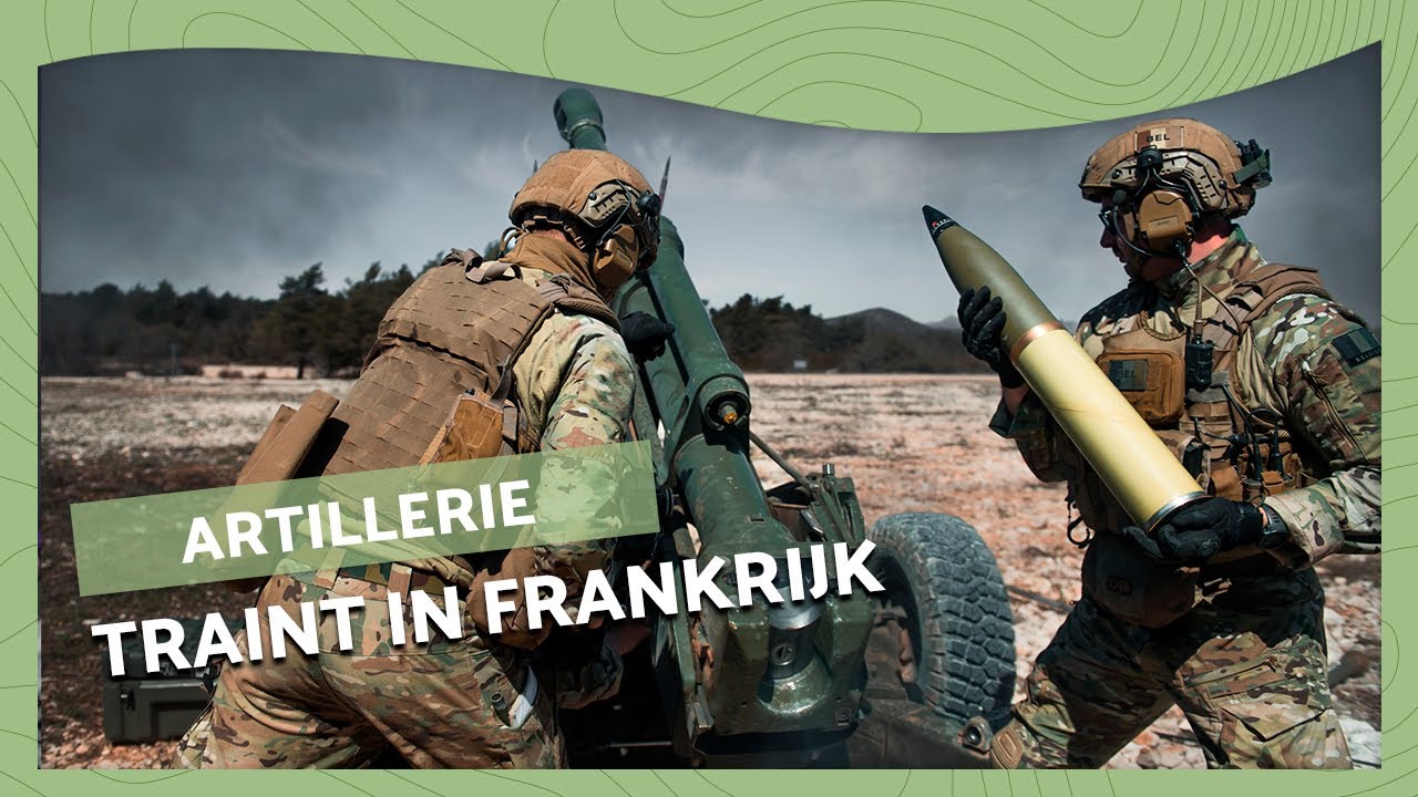 Bataljon Artillerie gaat er helemaal voor in het Franse Canjuers
