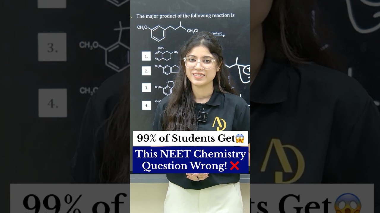 99% of Students Get This NEET Chemistry Question Wrong! ❌| Charu Maam #shorts