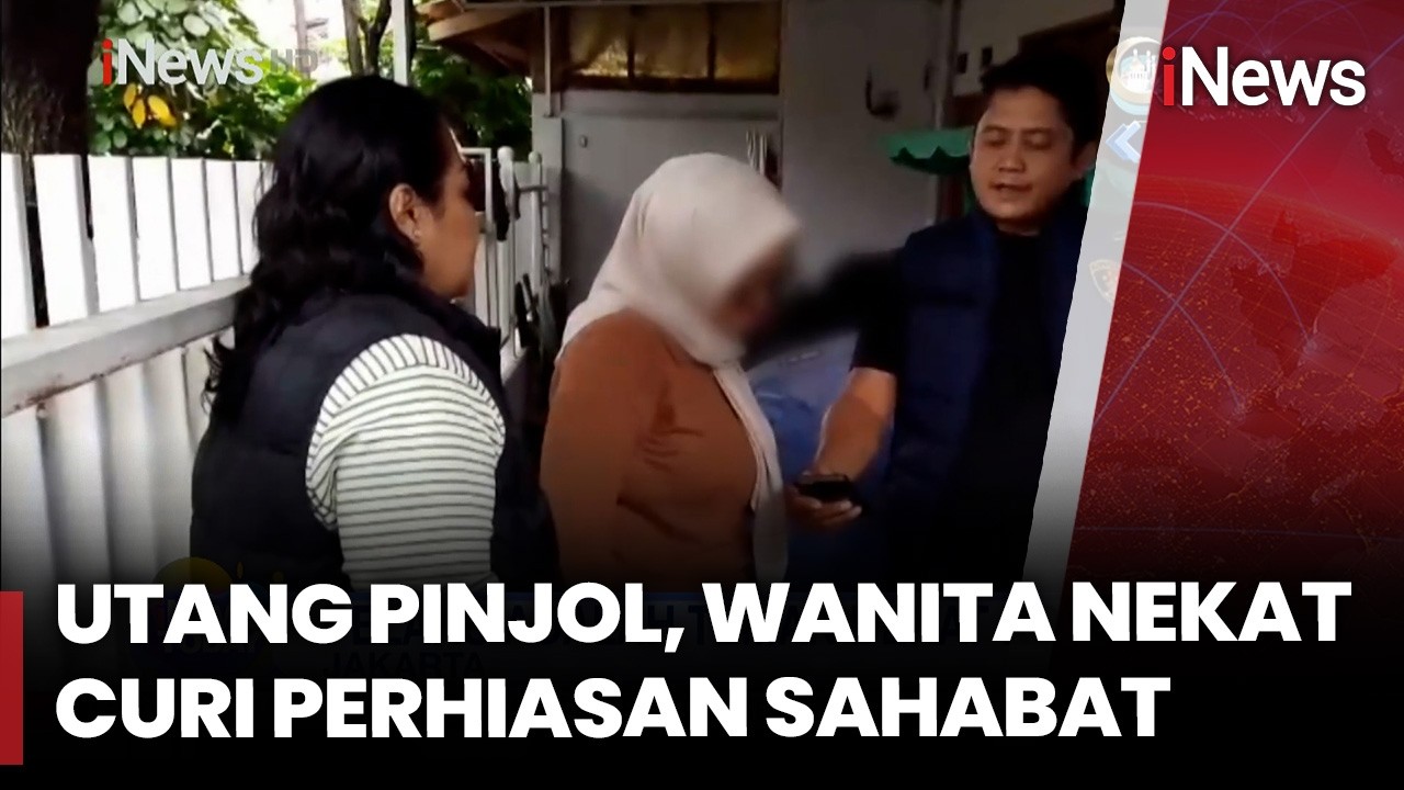 Terjerat Pinjol, Wanita Curi Perhiasan Sahabat Rp300 Juta | iNews Today (11/3)