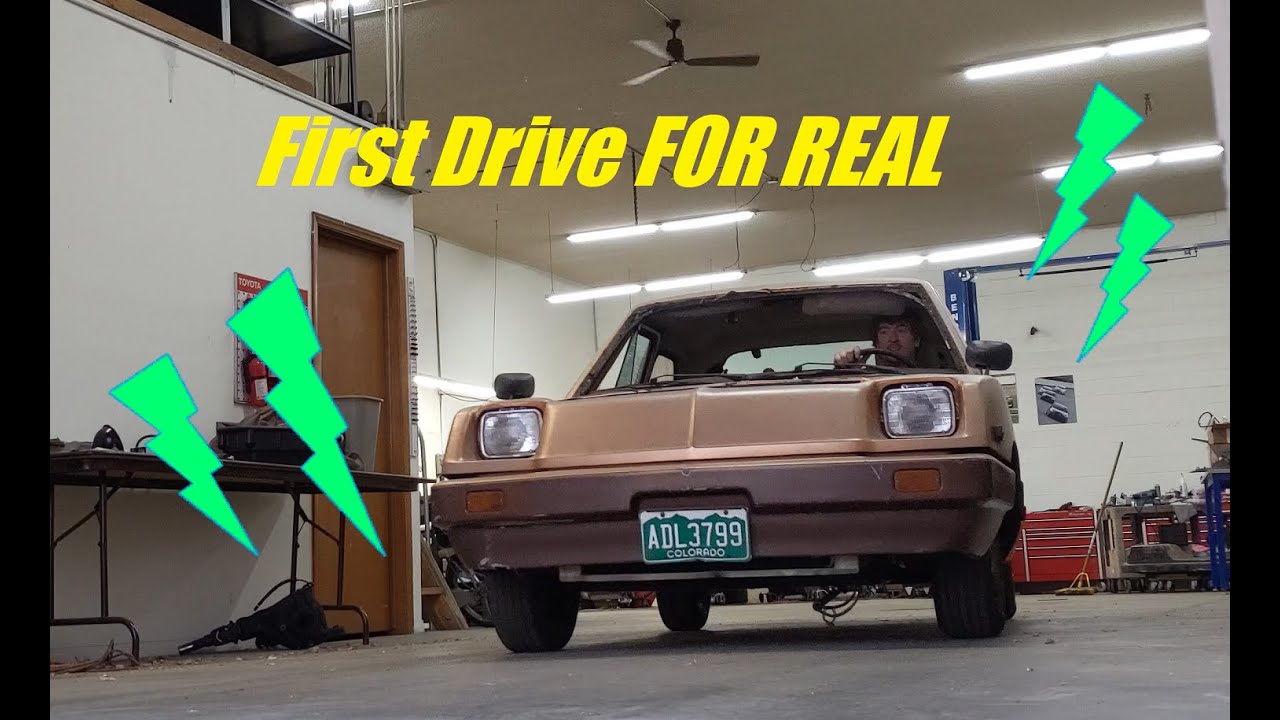 FIRST DRIVE in my Half-Restored Electrek! - 1982 UM Electrek Restoration Ep13