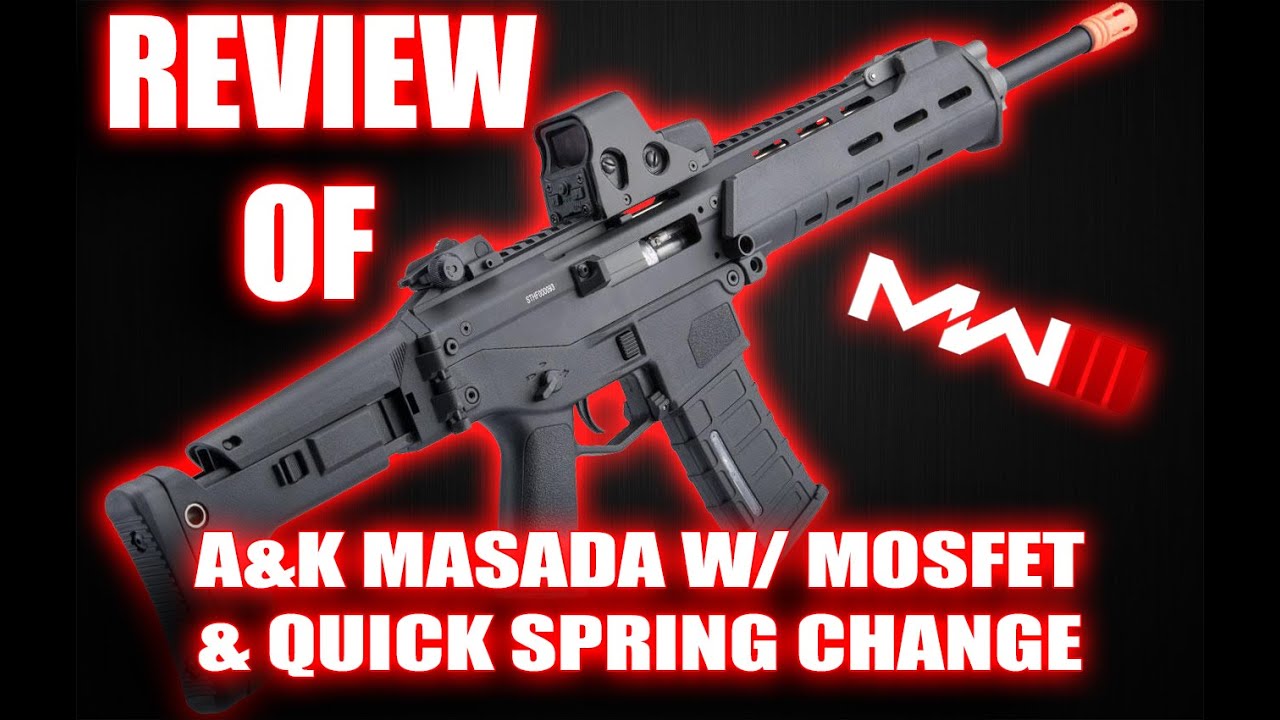 Review Of Newly Updated A&K Masada | ACR | MCW | Is it still relevant?