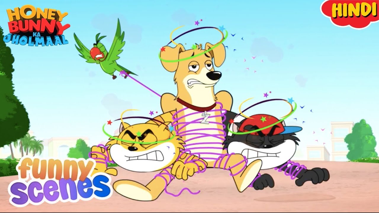 Christmas Special | Honey Bunny Best Scenes | Cartoon For Kids | Compilation-122 | S10