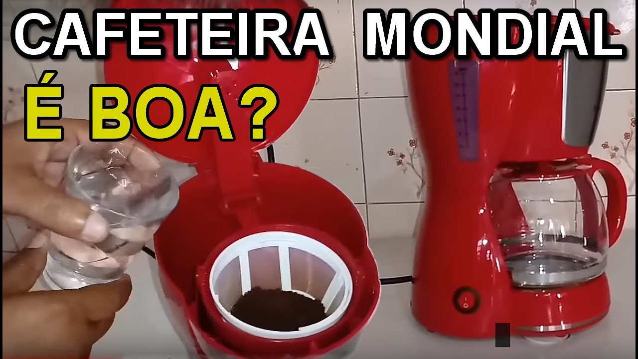 CAFETEIRA MONDIAL 18 XíCARAS E BOA? (RESENHA) | CAFETEIRA VERMELHA CABE 3 COPOS | SULA VARIEDADES