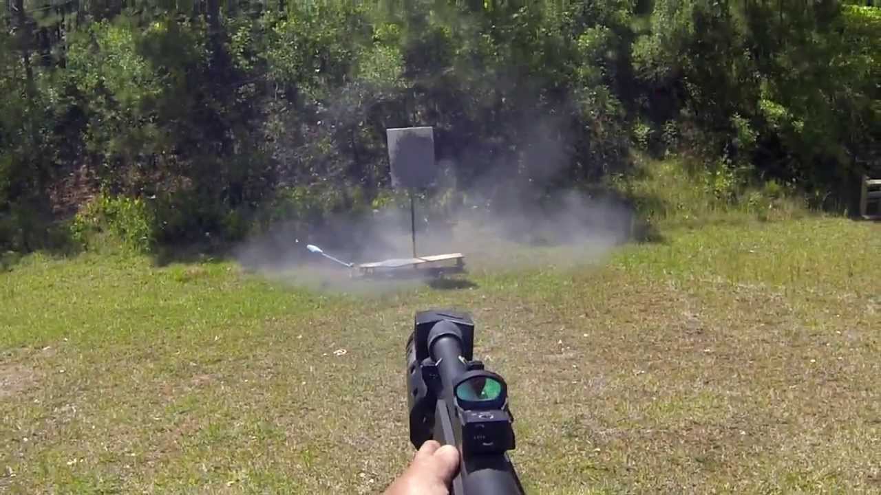 23 выстрела за 3,73 секунды из ружья Mossberg 930