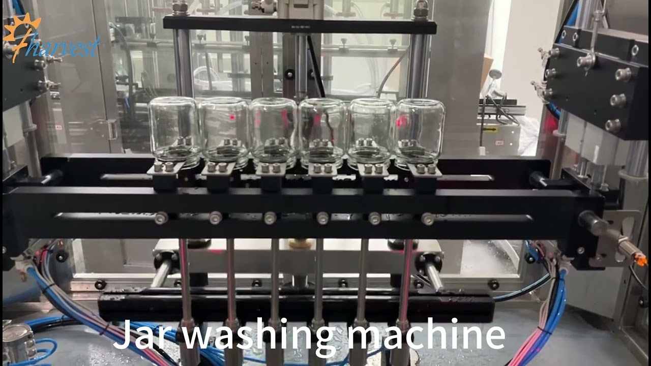 Glass jar washing machine , Automatic Glass Container Washer Machine , Can washer Equipment