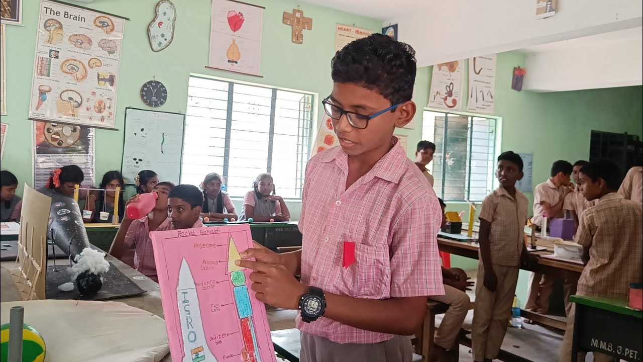 அஅறிவியல் கண்காட்சி 🔥 நகராட்சி பள்ளி கிரிதரன்பேட்டை செய்யாறு @cheyyarsiva 