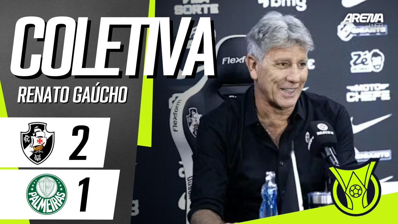 COLETIVA RENATO GAÚCHO | AO VIVO | Vasco x Palmeiras - Brasileirão 2026