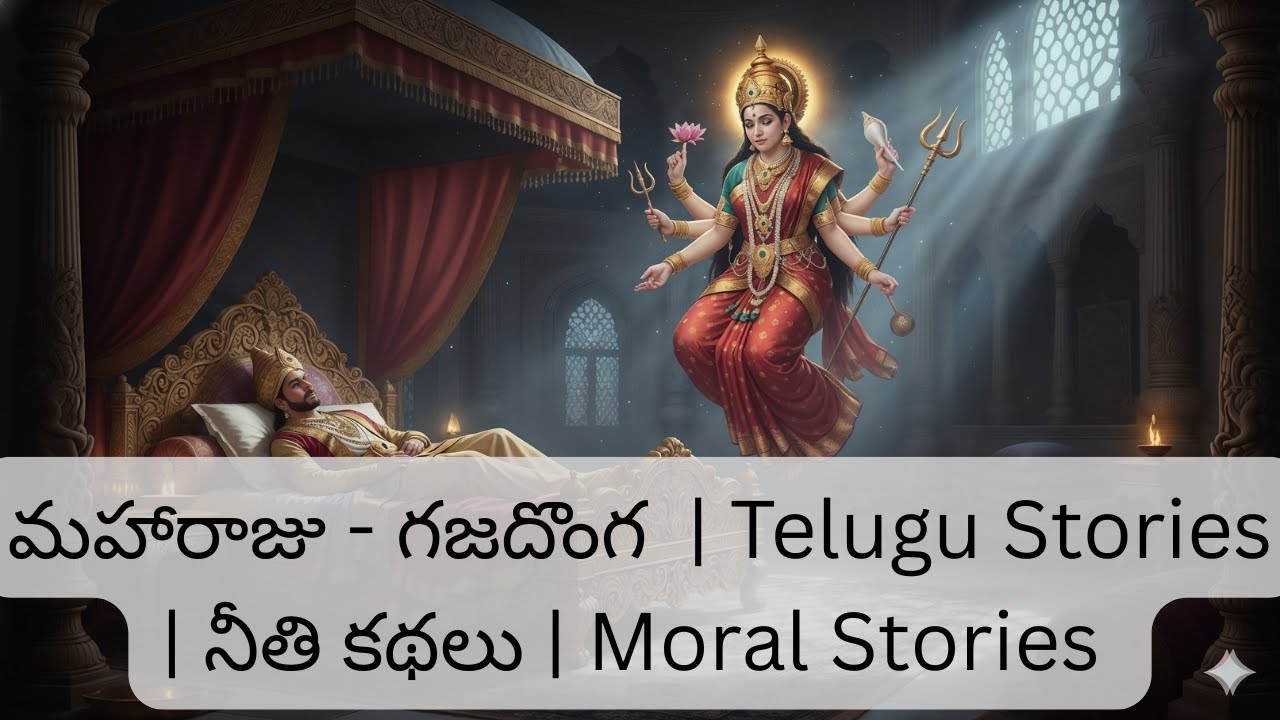 Telugu Stories | మహారాజు - గజదొంగ  |  నీతి కథలు | Moral Stories | కథాచంద్రిక