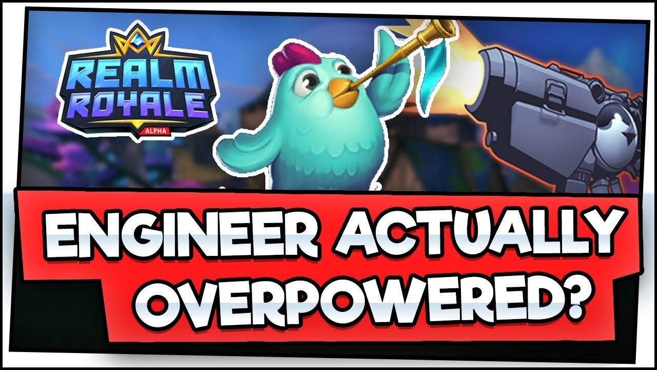 ENGINEER ACTUALLY OP?! Realm Royale Masters Gameplay