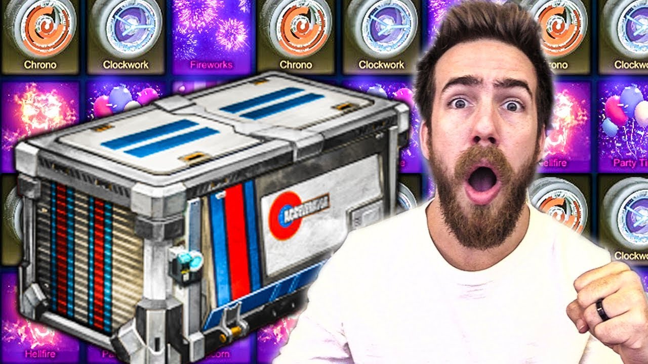 20 NEW ACCELERATOR ROCKET LEAGUE CRATE OPENING