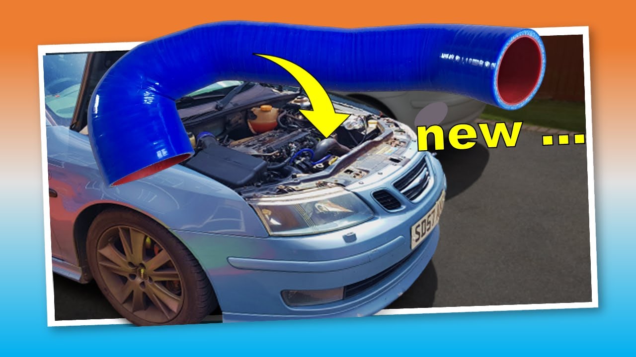 NEW❗Silicone Saab 9-3 Throttle Hose Replacement