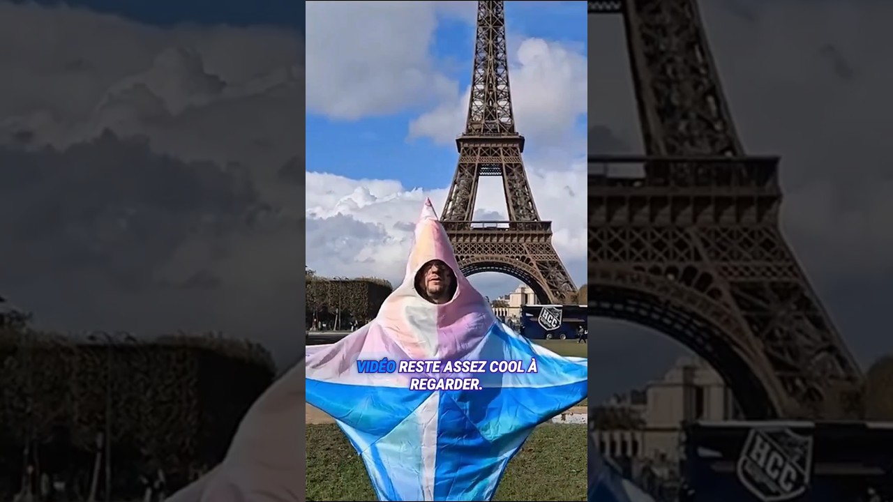Un primogemme de Genshin Impact en haut de la tour Eiffel ✨ #genshinimpact