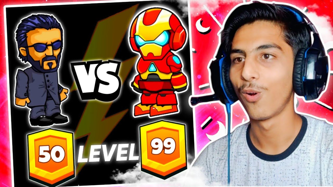 MINI MILITIA LEVEL 50 Vs 100 EPIC GAMEPLAY 😱