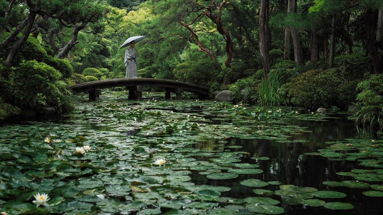 Japanese Zen Sleep Music • Night Calm & Sleep