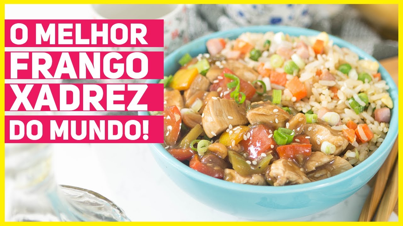 ALMOÇO EM MENOS DE 30 MINUTOS! Receita de Frango Xadrez + Arroz Chop Suey | Receitas de Minuto 481