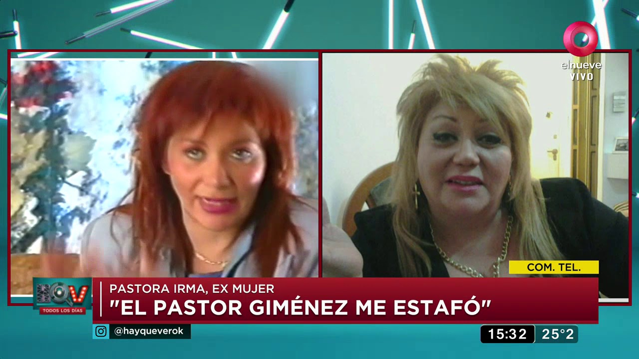 Pastora Irma: ‘Nunca supe de las estafas del Pastor Giménez’