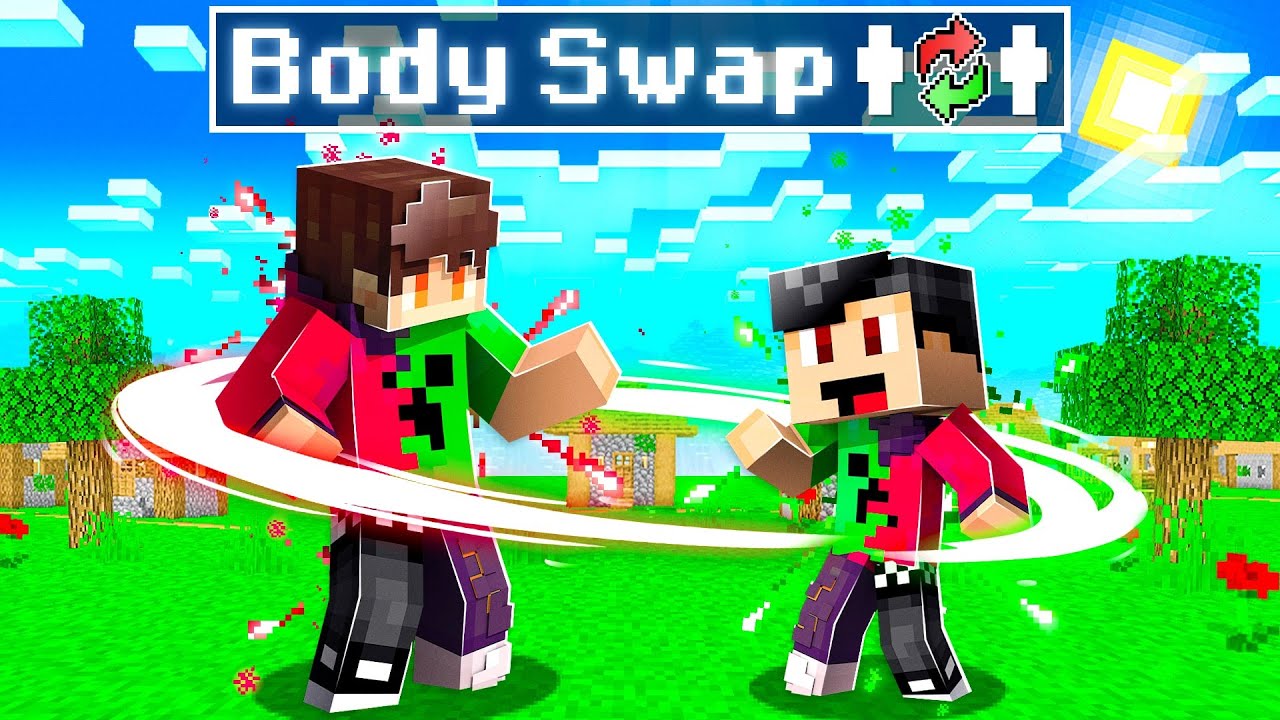 Minecraft, But We BODY SWAP with My SON!