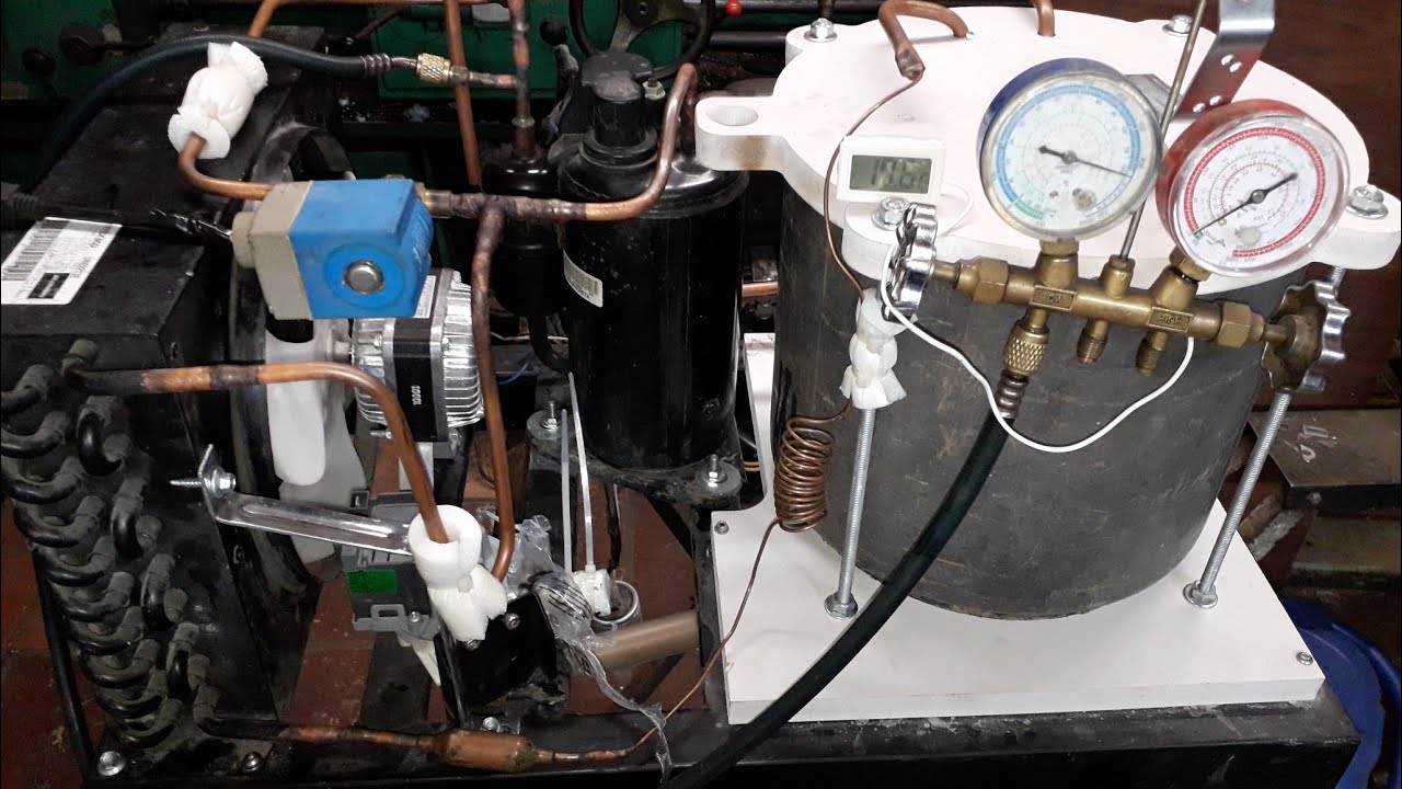Como fazer um chiller para agua fria usado em máquina de corte a laser