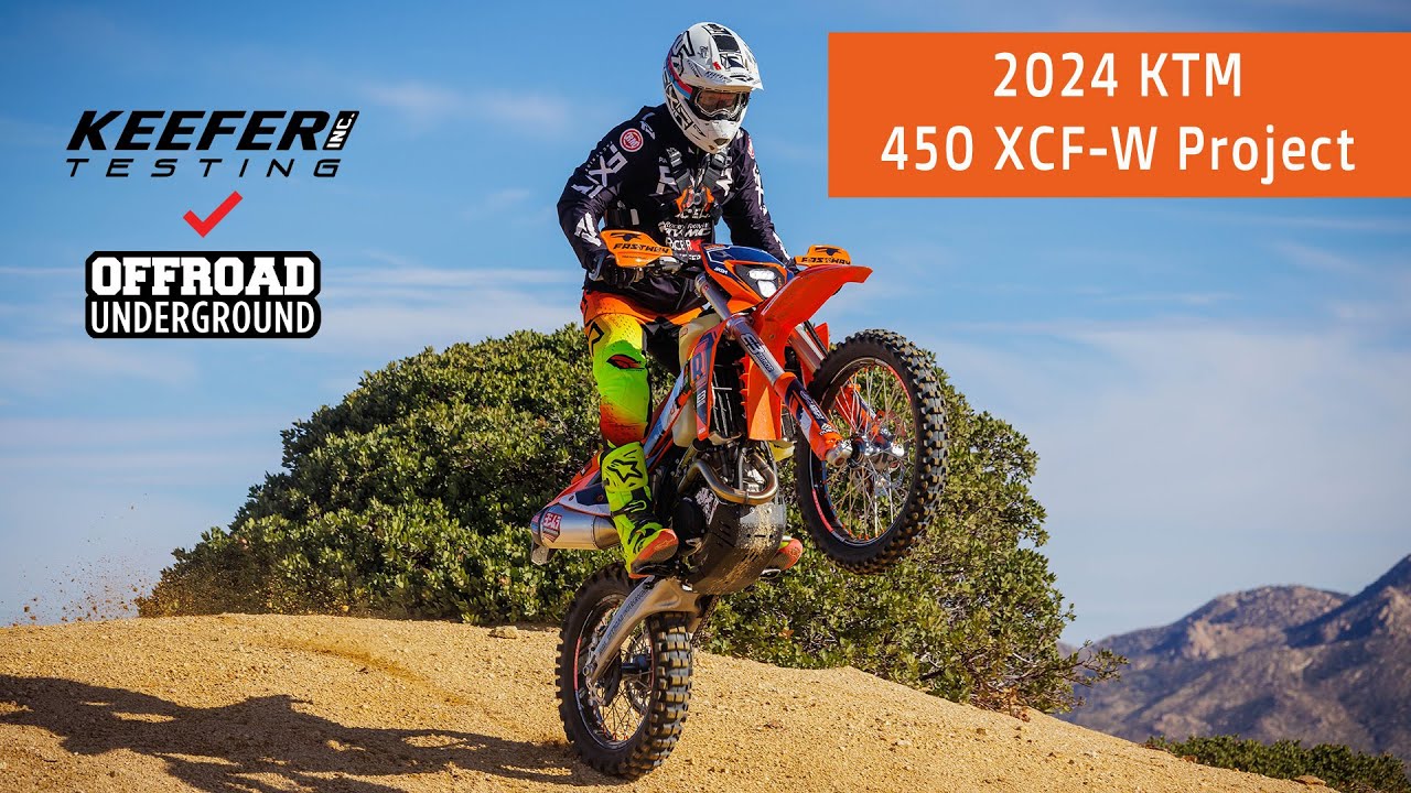 2024 KTM 450 XCF-W Project Bike