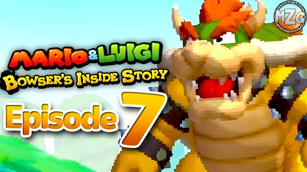 Mario & Luigi: Bowser's Inside Story. Прохождение игры. Эпизод 7. Гигантский Боузер!?