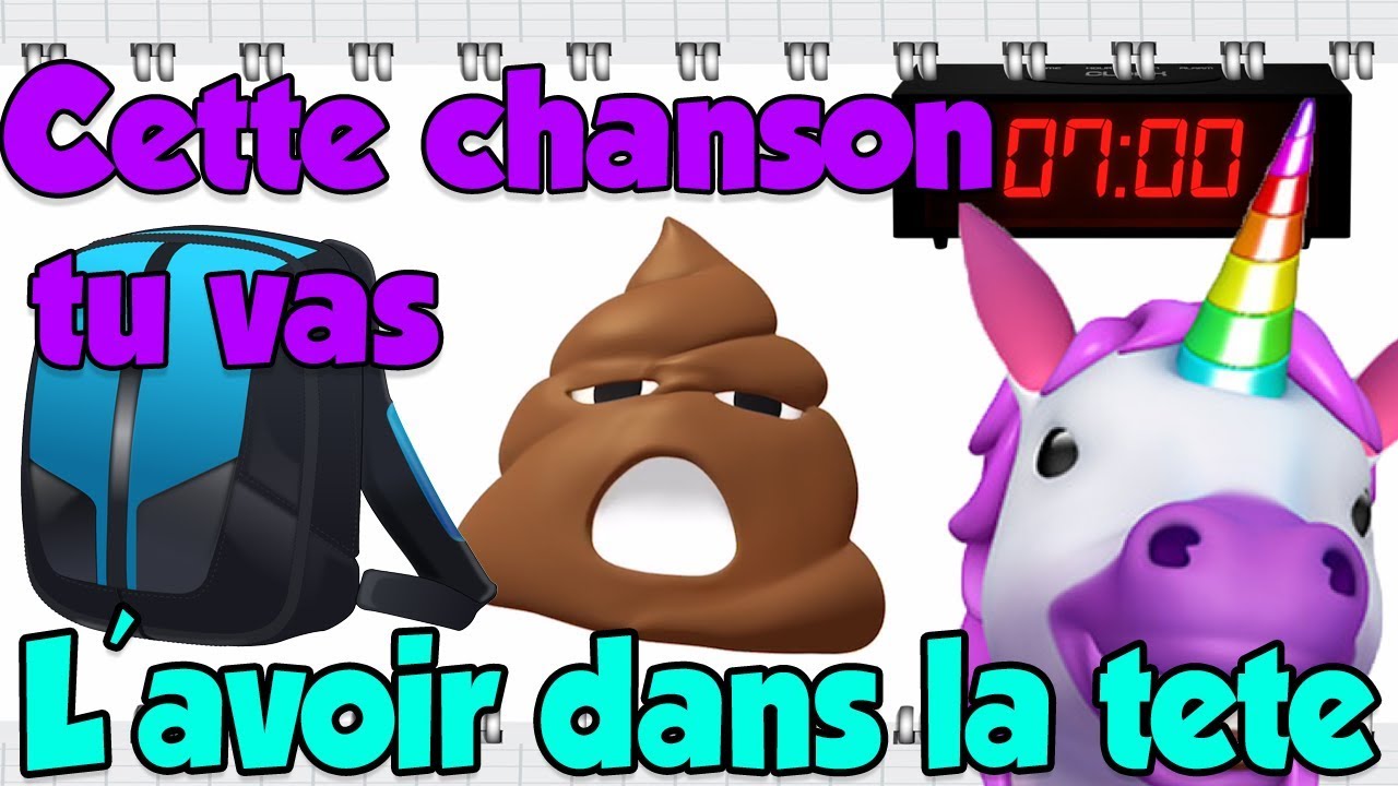 LES ANIMOJIS - LA CHANSON DES COURS ET DES VACANCES