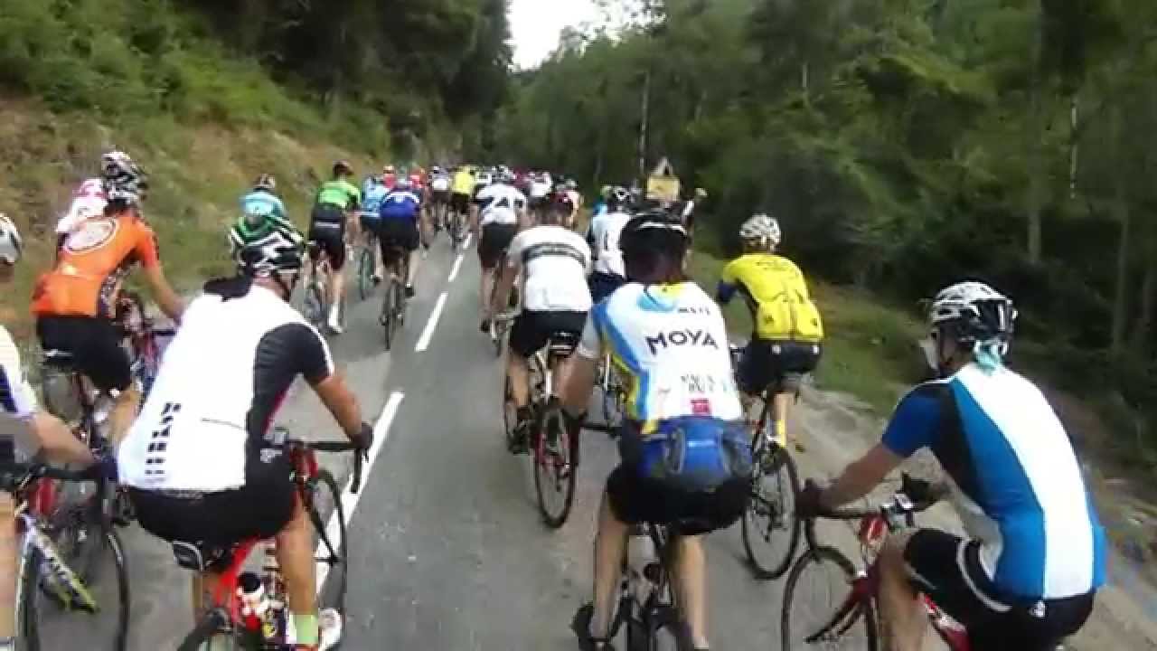 La Marmotte cycling race 2015.