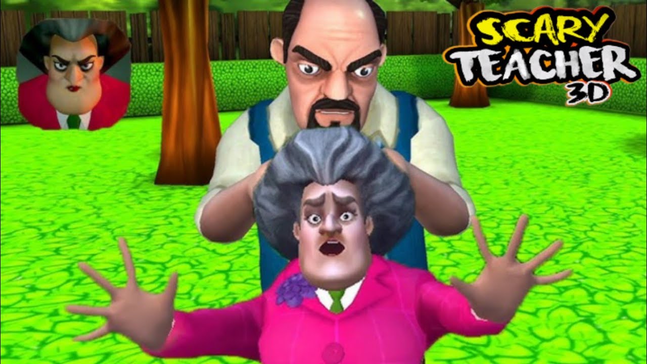 Scary teacher 3d - 😱 I Broke Into Scary Teacher’s House… She Almost Caught Me!!