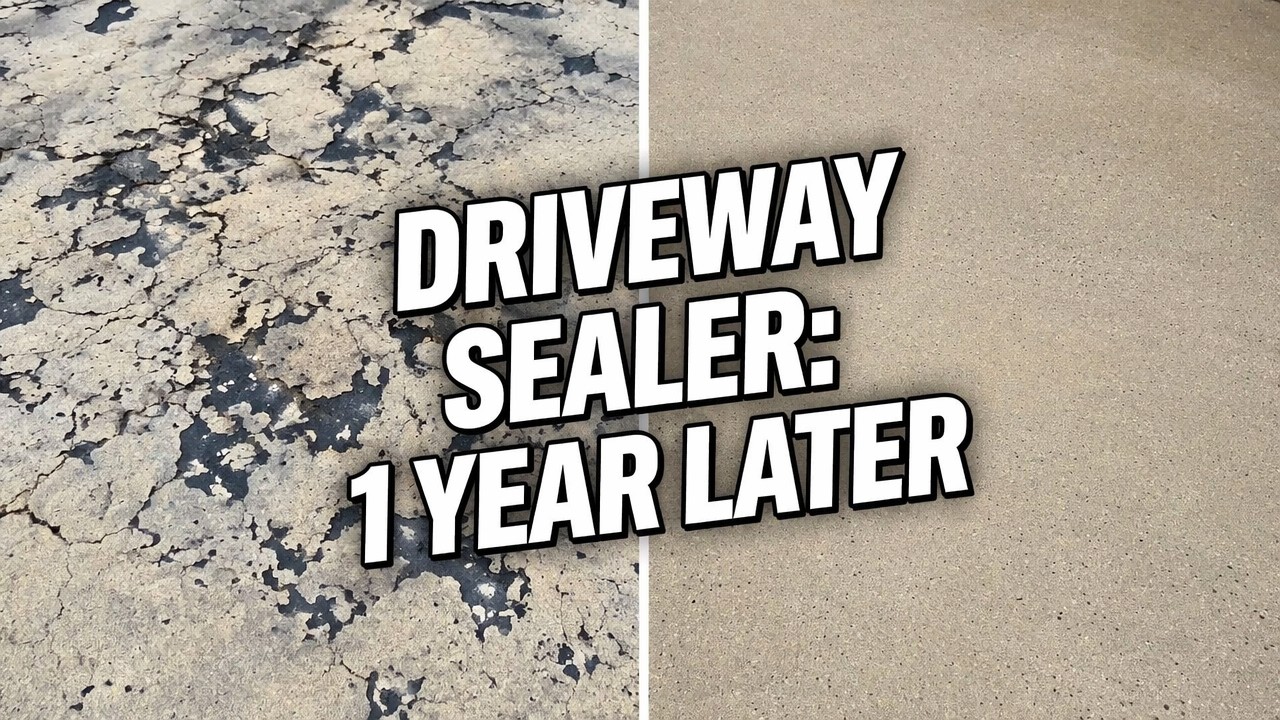 Latex·ite Color Driveway Sealer Long-Term Update