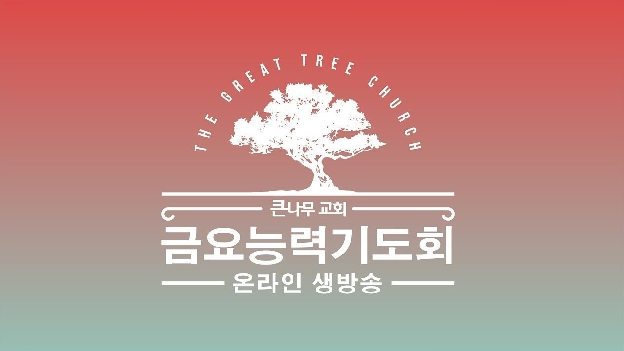 2026년 2월 13일 큰나무교회 금요능력기도회 - 온라인 방송