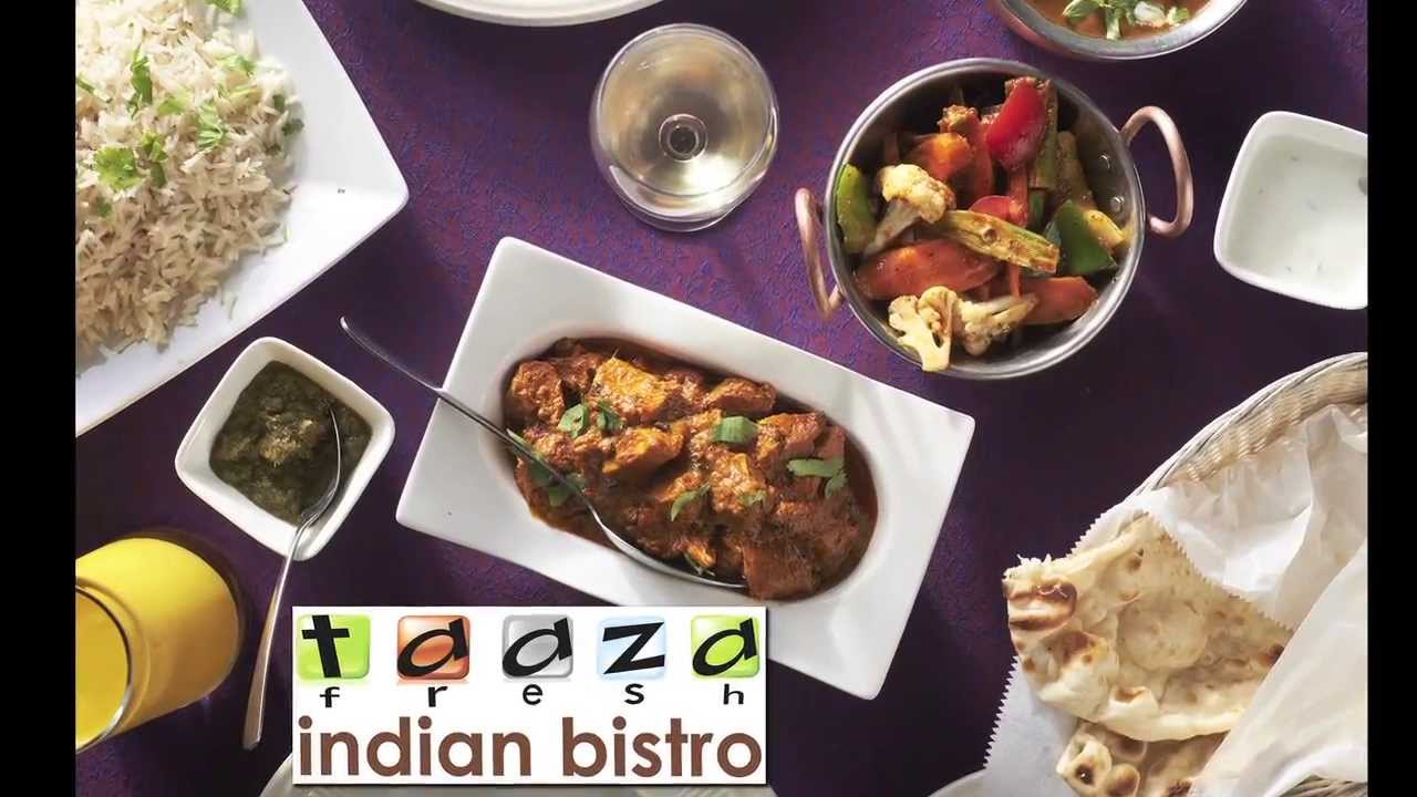 Taaza Indian Bistro Restaurant Serving Burlington, Elon and Greensboro in North Carolina