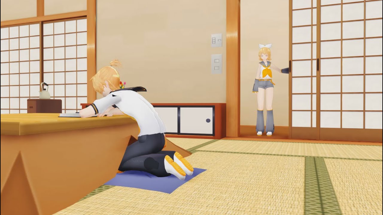 [MMD Talkloid] Rin and Len have a discussion