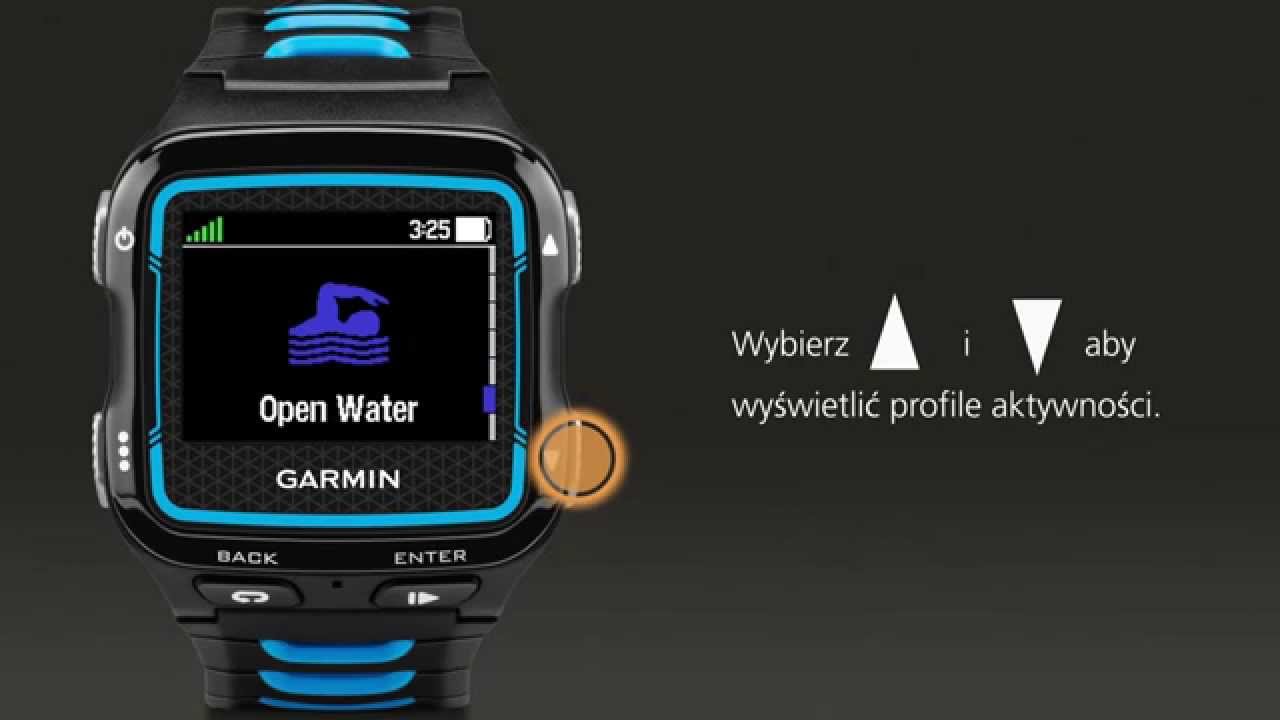 Garmin Forerunner 920XT - Korzystanie z profili aktywności (Polski)