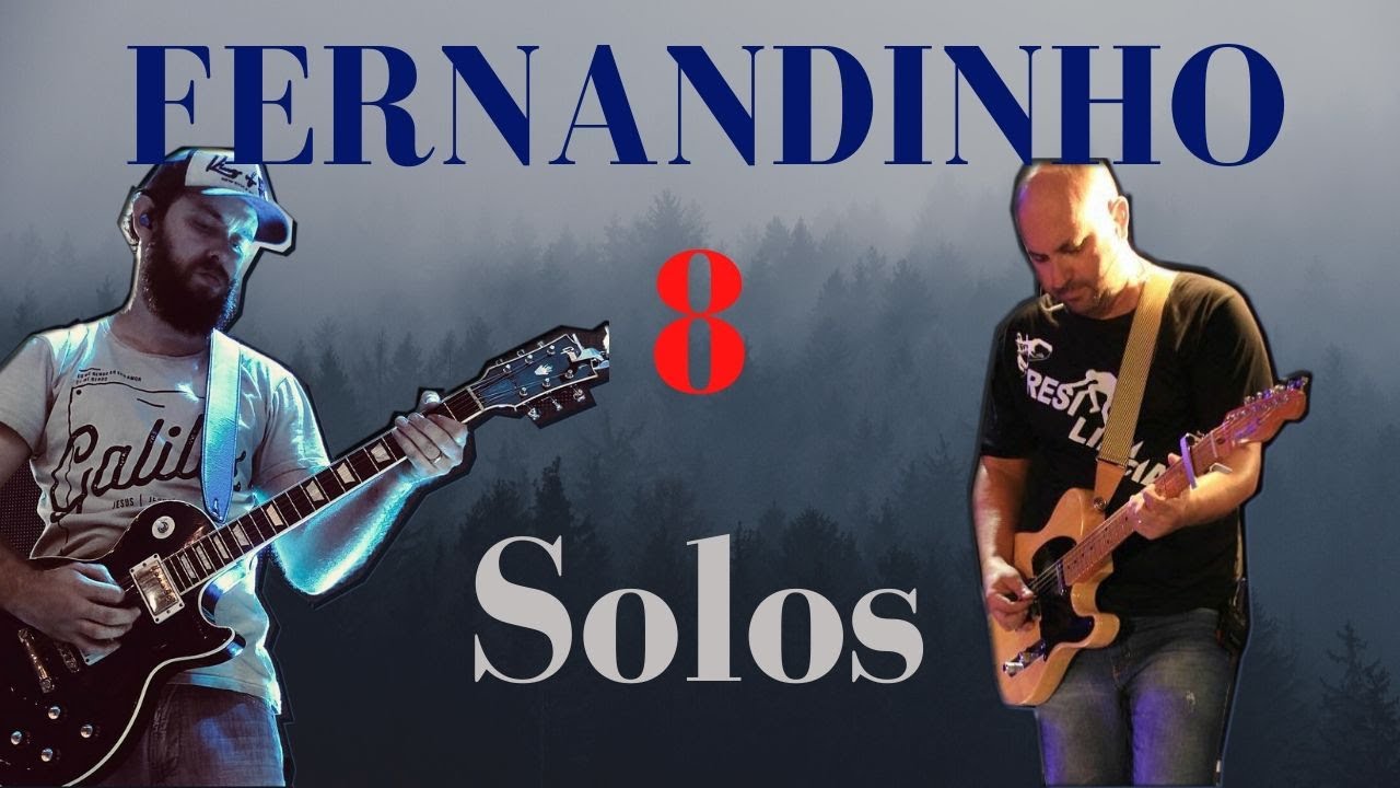 8 solos de Guitarra do Cantor FERNANDINHO
