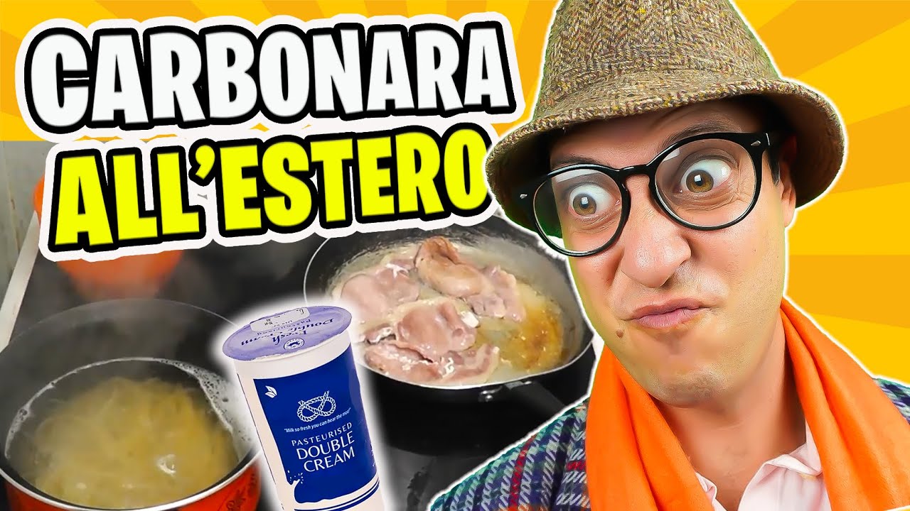 LA PEGGIOR CARBONARA MAI VISTA! *reaction*