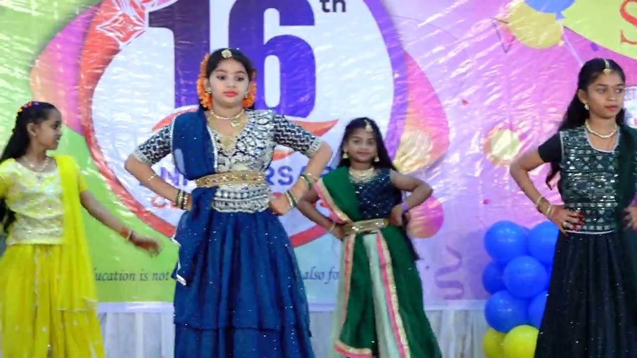 Modern stellar School 16th Annual Day - 4th Girls