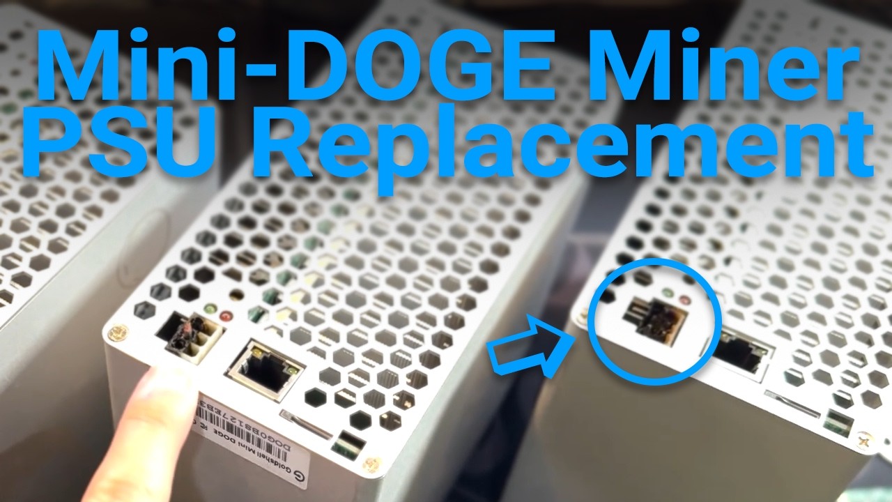 Goldshell Mini-DOGE Repair &ndash; Easy PCIe6 Fix Guide! #dogecoin #goldshellminidoge