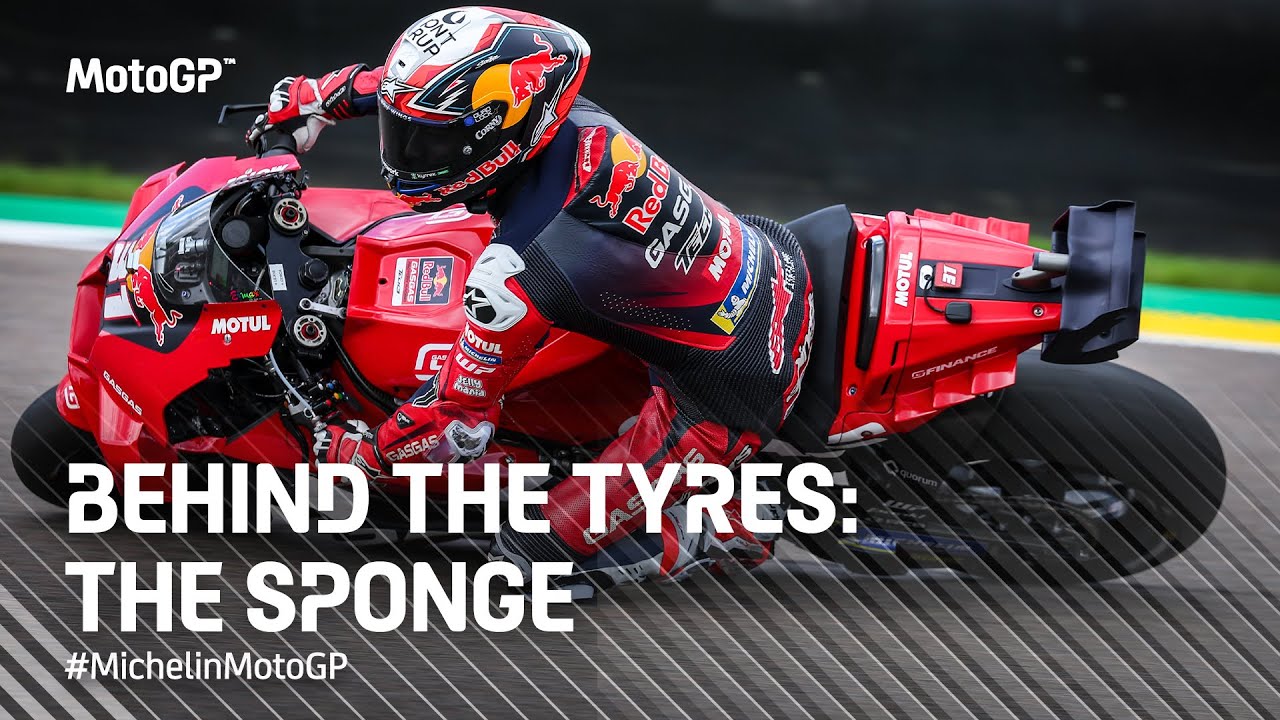 Behind The Tyres: The Sponge 🧽 | #MichelinMotoGP