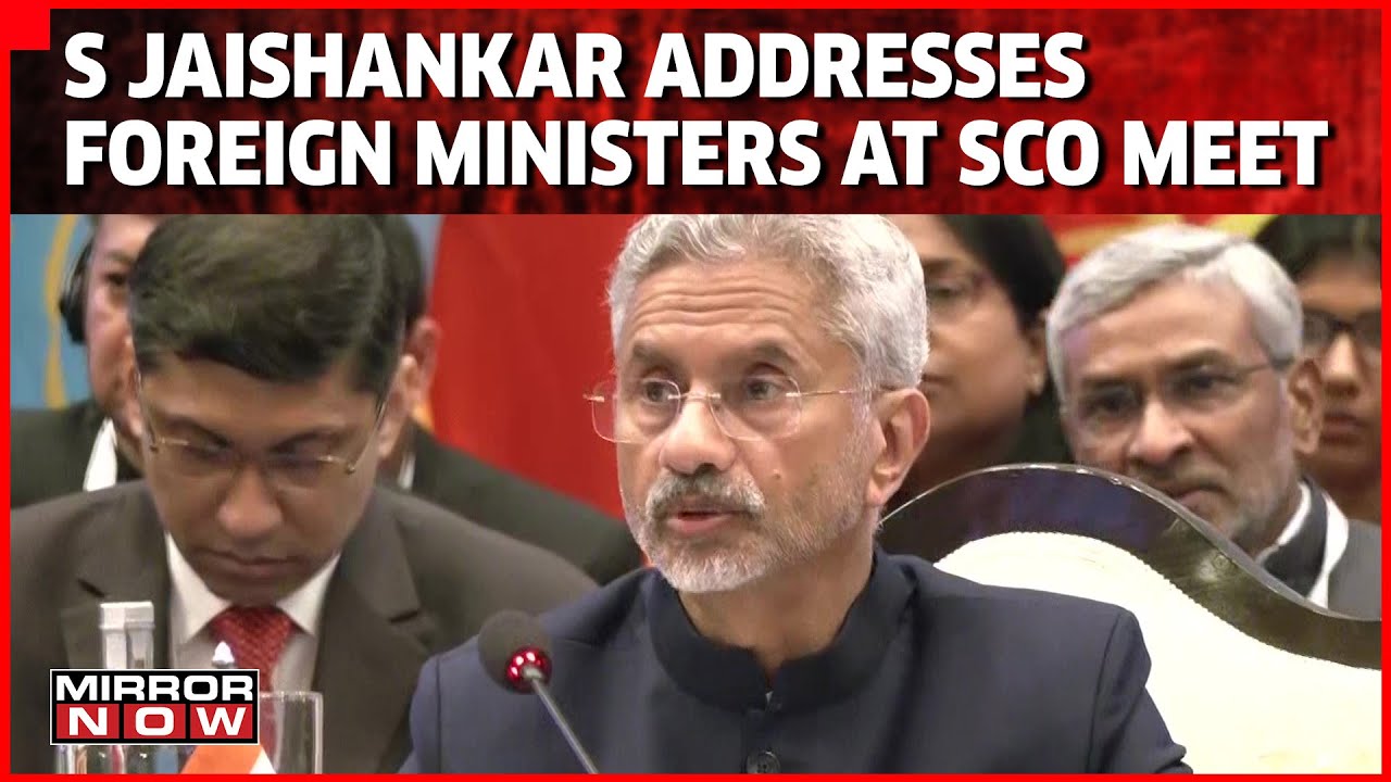 'Menace of Terrorism Unabated': Jaishankar Shows Concern At SCO Summit Address | Goa SCO Meet 2023