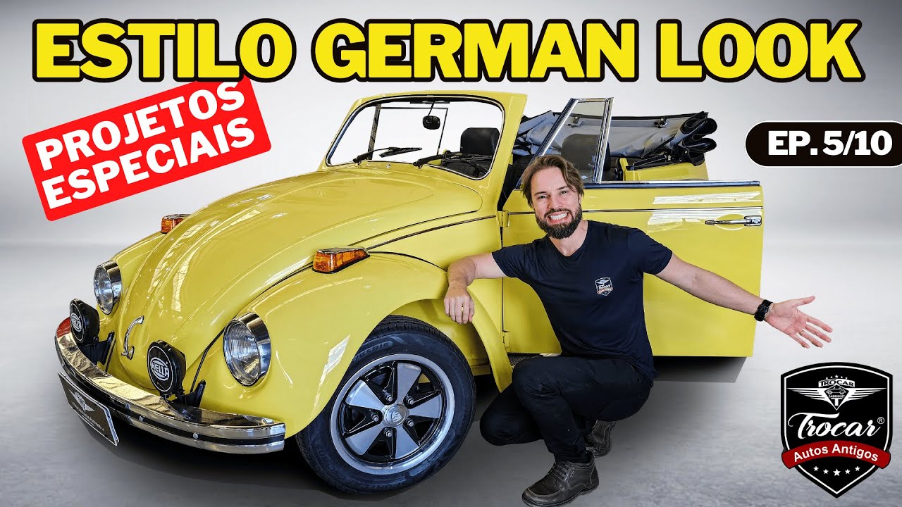 🎬 5/10 - Fusca BEETLEMANIA com PEÇAS ALEMÃS que a TROCAR SEMPRE SONHOU! | EBAA 2025 Águas de Lindóia