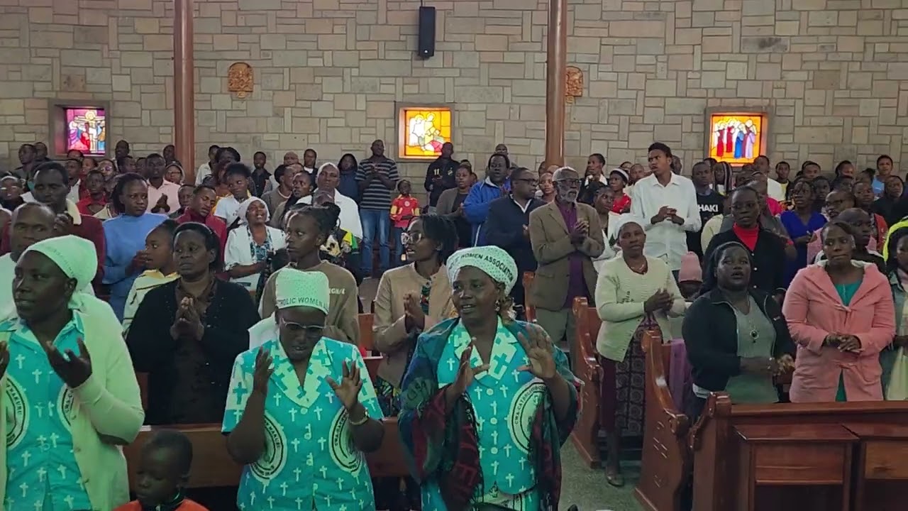 Shukrani Song 'Asante Mungu wangu asante, Moyo wangu wakusifu Haleluya' 3rd Mass Choir, 18th Aug 24