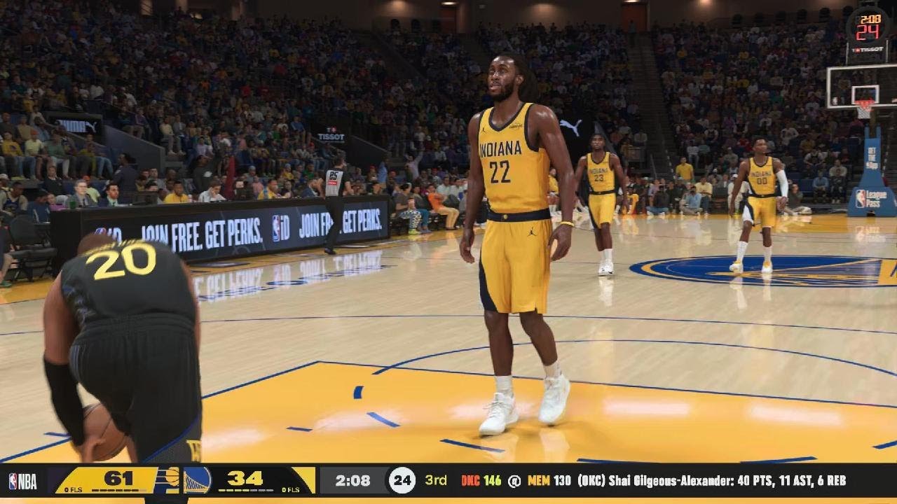 NBA 2K26 - Indiana Pacers Vs. Golden State Warriors - Playstation 5