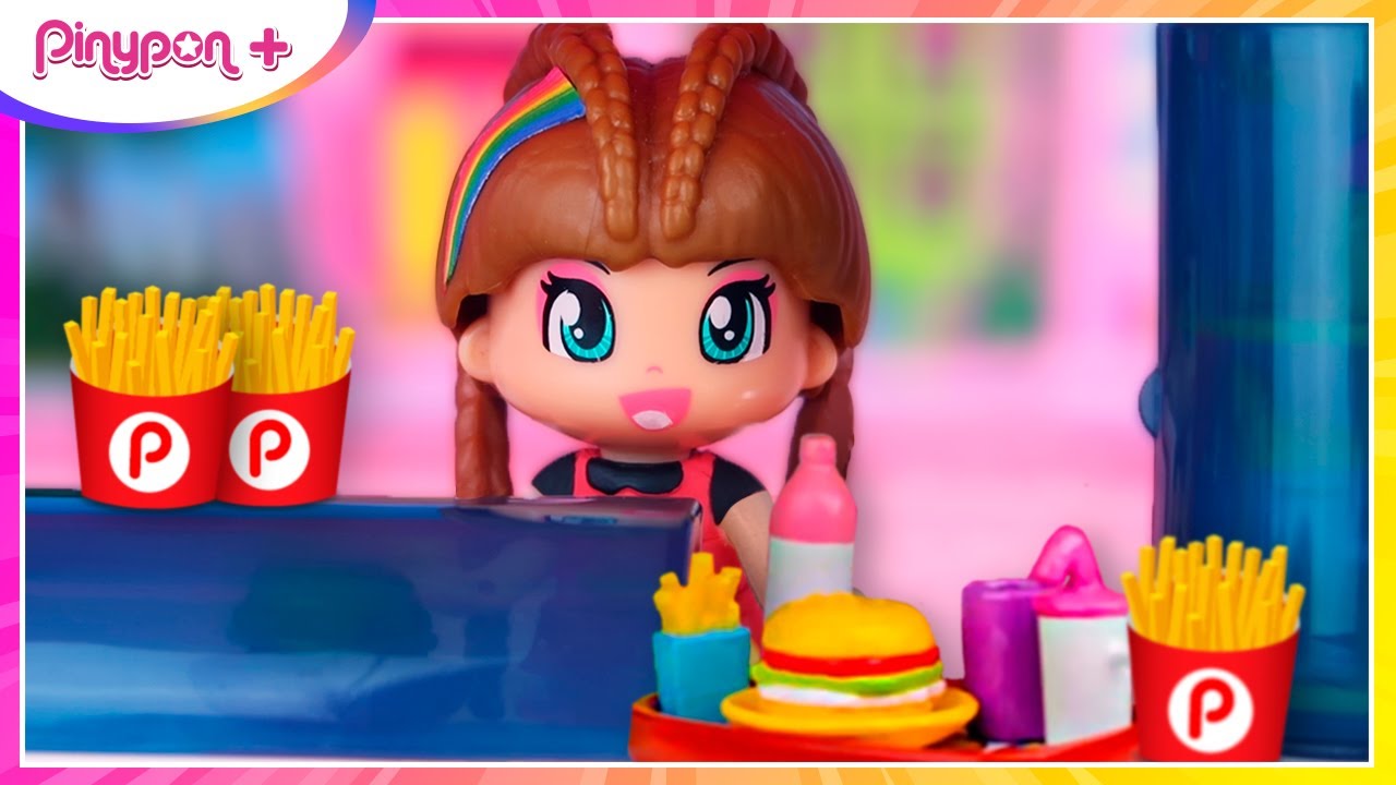 ⏰¡24 ORE LAVORANDO el nuovo RISTORANTE di REALFANTASY! 🍔  l Mondo Pinypon 🌈