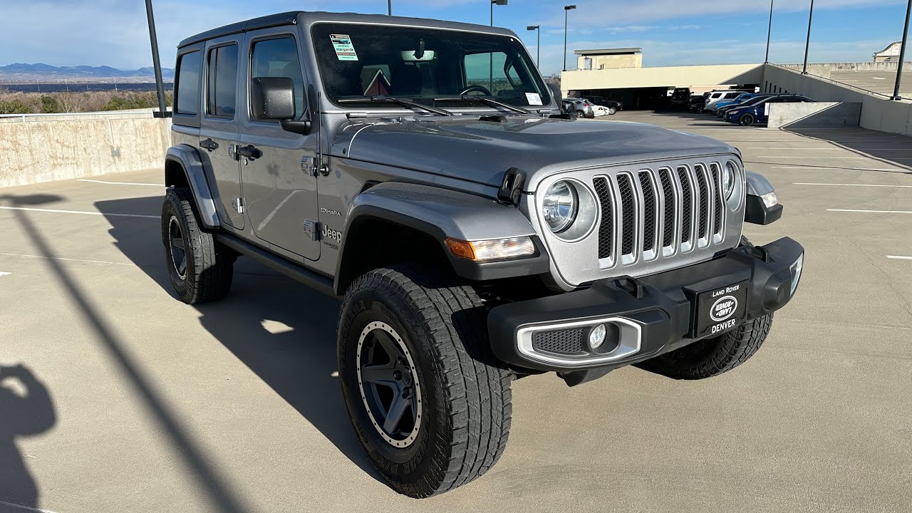 2020 Jeep Wrangler Unlimited Sahara video tour with the “the bald guy”